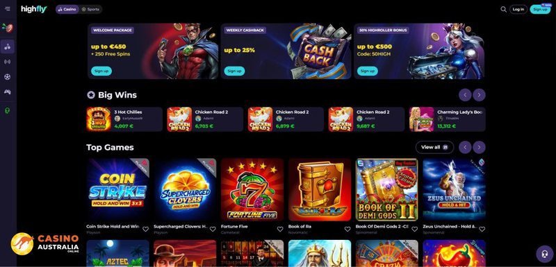 Highflybet casino slots in Global